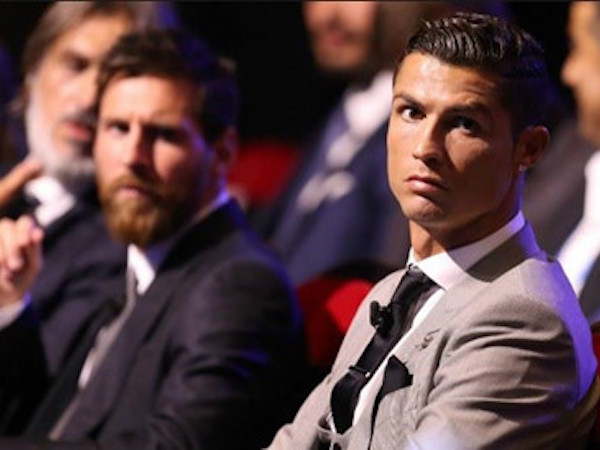 Ronaldo không chọn Messi cho danh hiệu 'Quả bóng vàng'