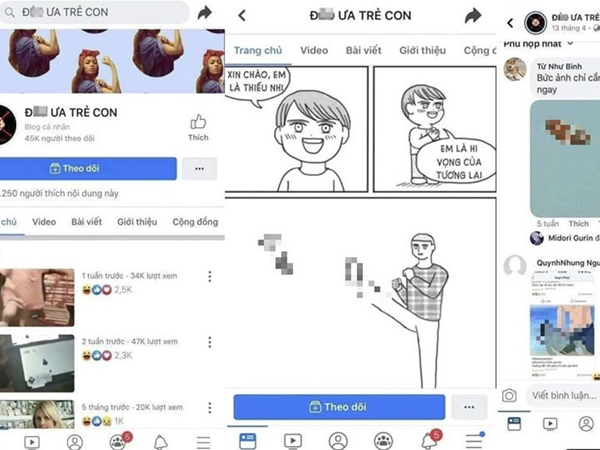 Cục Trẻ em xác minh trang facebook kêu gọi bài trừ, bạo hành trẻ em