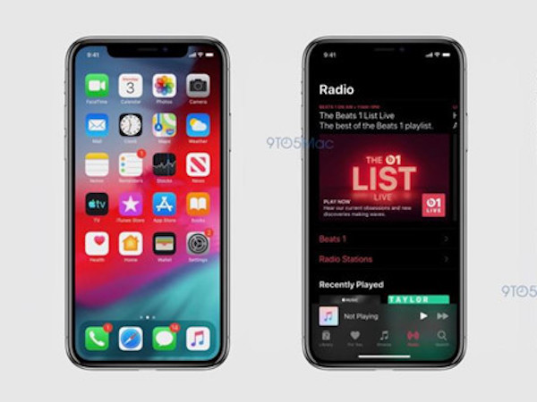 iOS 13 lộ diện - Dark Mode, nhiều ứng dụng được làm mới