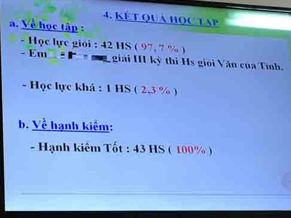 Mưa điểm 10, học sinh giỏi: Vì sao?