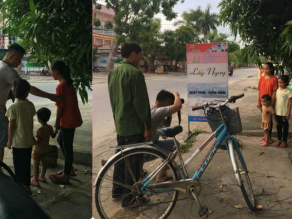 Bố đưa 3 đứa con đi chụp ảnh kỷ niệm, ý nghĩa đằng sau khiến dân mạng rưng rưng cảm động