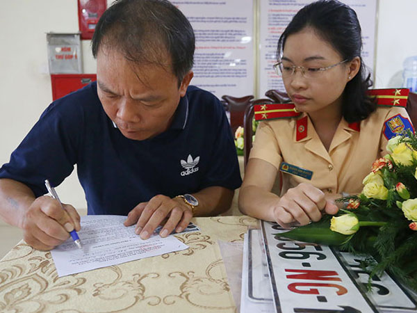Cục CSGT lần đầu tiên đo sự hài lòng của người dân