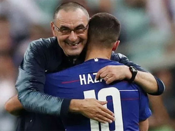 Sarri: 'Rất buồn vì Hazard chia tay Chelsea'
