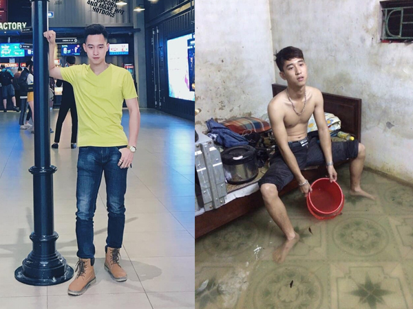 Đăng ảnh ngồi tát nước trong phòng trọ mùa mưa vì bị ngập, nam sinh nói hộ nỗi thống khổ của bao sinh viên