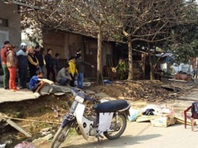 Người đàn ông nằm chết giữa đường sau chầu nhậu