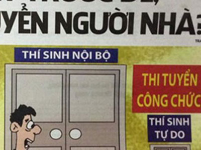 Chính thức huỷ kết quả thi tuyển công chức ở Cục Quản lý thị trường