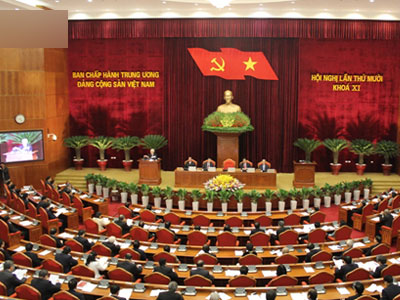 Khai mạc Hội nghị Trung ương 10, khóa XI