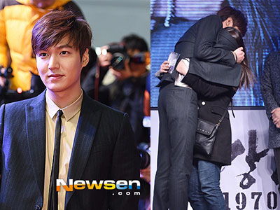 Lee Min Ho ngượng ngùng vì fans cuồng vồ vập