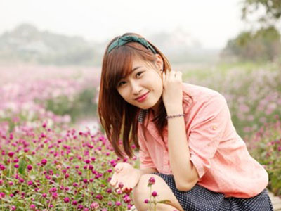 Vườn hoa đẹp nhất Hà Nội “hút” chân giới trẻ Hà thành
