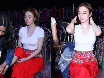 Angela Phương Trinh mắt sưng húp vì scandal tình ái