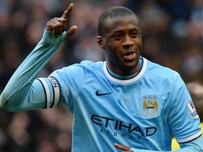 Yaya Toure nhận giải cầu thủ xuất sắc nhất Châu Phi 2014