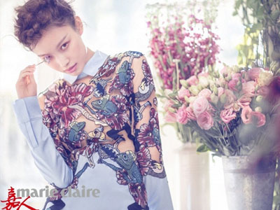 Nghê Ni khoe nhan sắc kiêu sa trên Marie Claire