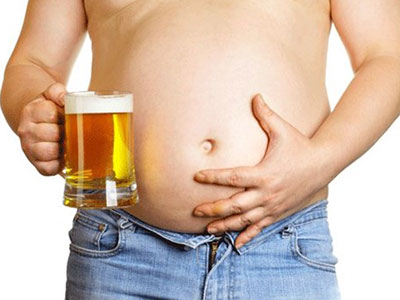 Đàn ông bụng to, "cậu nhỏ" bị chôn vùi