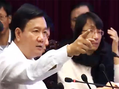 Bộ trưởng Đinh La Thăng mắng thẳng Tổng thầu Trung Quốc
