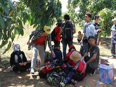 Giải cứu 24 sinh viên đi lạc trên núi Bà Đen sau 17 giờ đồng hồ