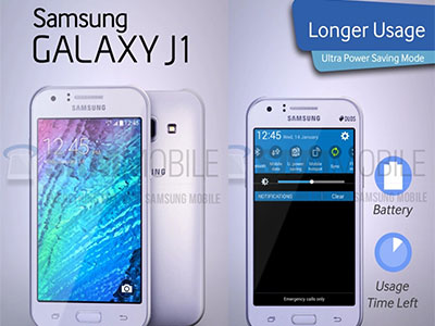 Xuất hiện hình ảnh Galaxy J1 chạy chip 64 bit giá rẻ