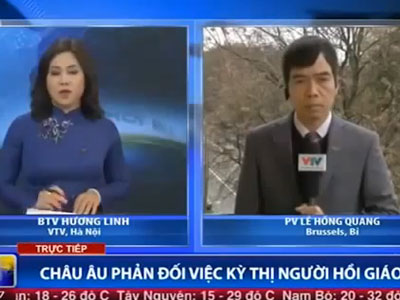 PV Lê Hồng Quang "mất điện thoại" trên sóng VTV gây xôn xao