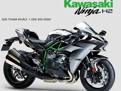 Kawasaki Ninja H2 chính hãng giá trên 1 tỷ tại Việt Nam