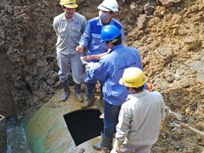 Tối nay "vá" xong đường ống nước sông Đà