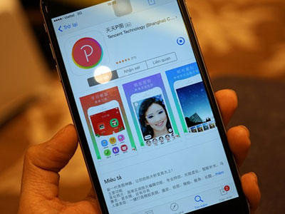Ứng dụng chụp ảnh "Võ Tắc Thiên" gây sốt trên iPhone