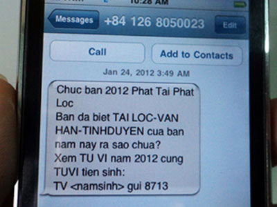 Sẽ xử lý nhà mạng nếu phát hiện tiếp tay cho tin nhắn rác