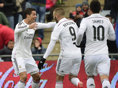 Ronaldo lập cú đúp, Real nhẹ nhàng thắng Getafe