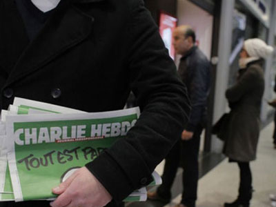 Dòng tiền đổ về Charlie Hebdo sau vụ khủng bố