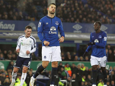Everton 0-0 West Brom: Chia điểm tẻ nhạt