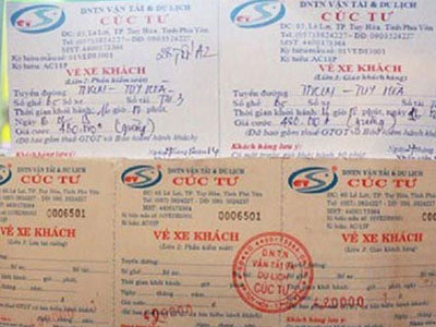 Mua nhầm vé xe Tết giả trên Facebook