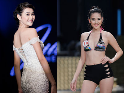 Hà Phương tham dự Siêu mẫu quốc tế 2015