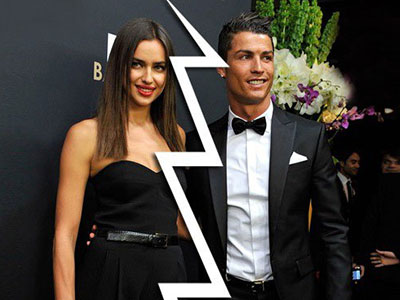 Ronaldo thừa nhận chia tay Irina Shayk