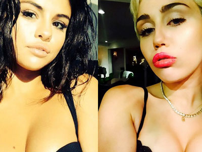 Miley Cyrus bị chỉ trích thậm tệ vì đăng ảnh nhái Selena Gomez
