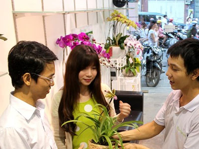 800.000 đồng một cành lan ngoại chơi Tết ở Sài Gòn