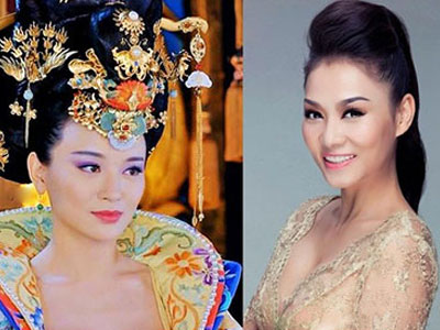 Fan lại xôn xao vì Hoàng hậu của “Võ Tắc Thiên" giống... Thu Minh