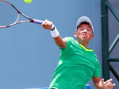Giải trẻ Australian Open 2015: Lý Hoàng Nam thất bại trước hạt giống số 16, Akira Santillan