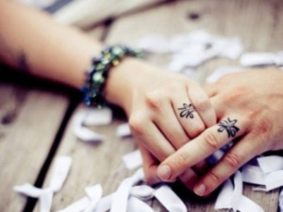 Mốt xăm nhẫn độc đáo của giới trẻ hiện nay