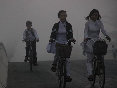 Sương mù bao phủ, miền Tây lạnh như... Đà Lạt