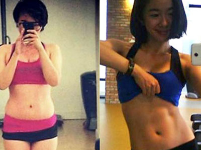 Thiếu nữ Việt giảm cân, sở hữu cơ bụng có múi