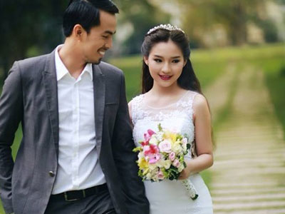 Ngắm những cô vợ 9x xinh như mộng của sao Việt