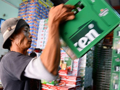 Giá bia "nhảy múa" loạn xạ dịp Tết