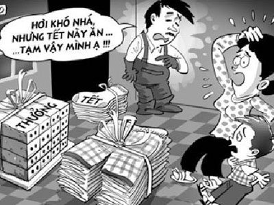 Tết đến, doanh nghiệp khổ vì nạn... xin tiền