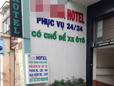 Nhà nghỉ cho thuê giờ: Thiên đường của tệ nạn