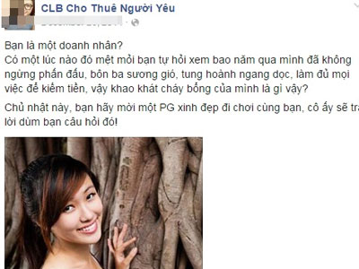 Thuê người yêu Valentine, coi chừng thật giả lẫn lộn