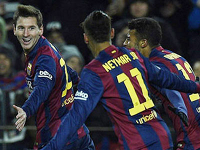 Barca 3-2 Villarreal: Xuyên thủng tàu ngầm