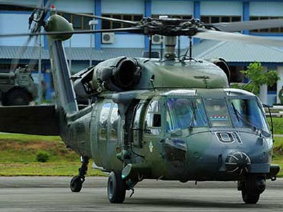 Brunei biếu 4 trực thăng S-70A cho Malaysia