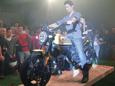Scrambler - môtô rẻ nhất của Ducati ra mắt tại Việt Nam