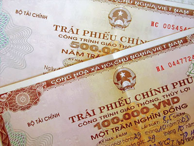 Thừa tiền không thể mua trái phiếu Chính phủ