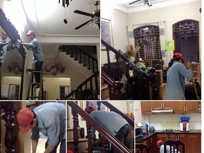 Xúc động với câu chuyện "ông bố lau nhà" kiếm tiền nuôi con