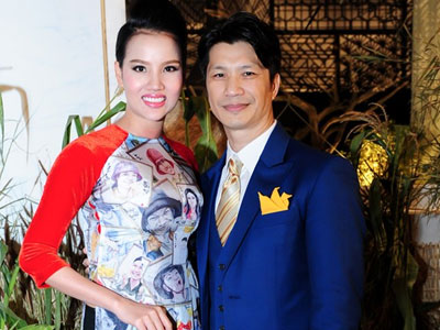 Dustin Nguyễn - BB Phạm lần đầu xuất hiện sau đám cưới