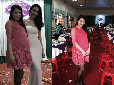 Em gái Công Vinh đã sinh con gái đầu lòng